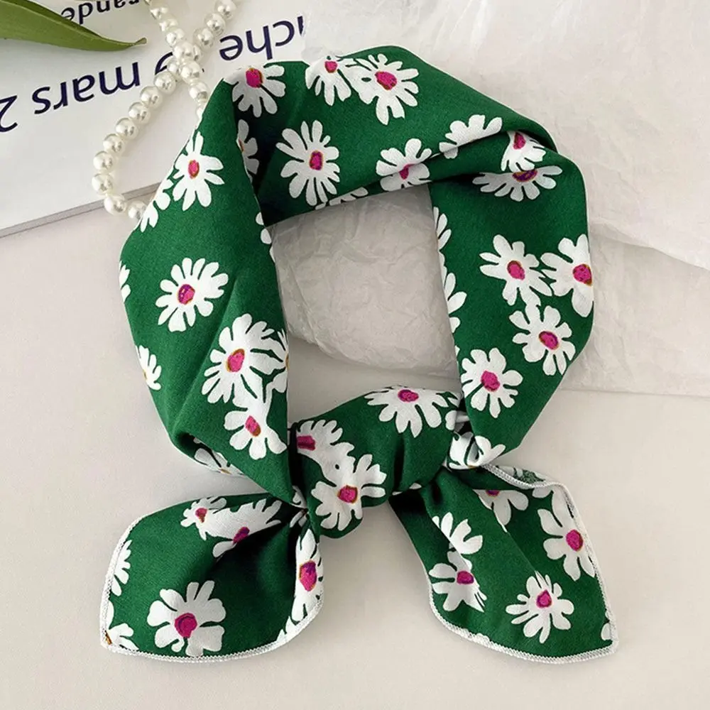 الرجعية 70*70 سنتيمتر وشاح الشعر القطن الكتان أنماط متعددة العصابات الشعر الشمس حماية مربع الحجاب النساء #2