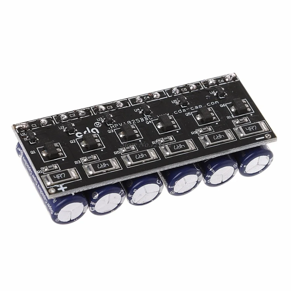 Capacitores super do módulo 2.7V 10F do capacitor 1F/2F Farad com placa de proteção Dropship