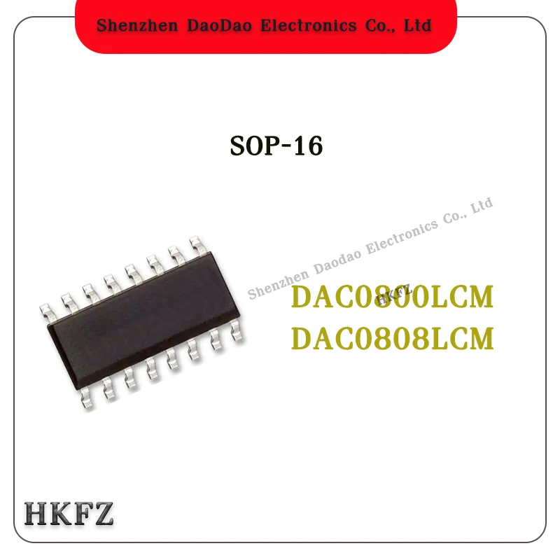 

DAC0800LCM DAC0808LCM DAC0800LCMX DAC0808LCMX/NOPB SOP-16 Chip IC
