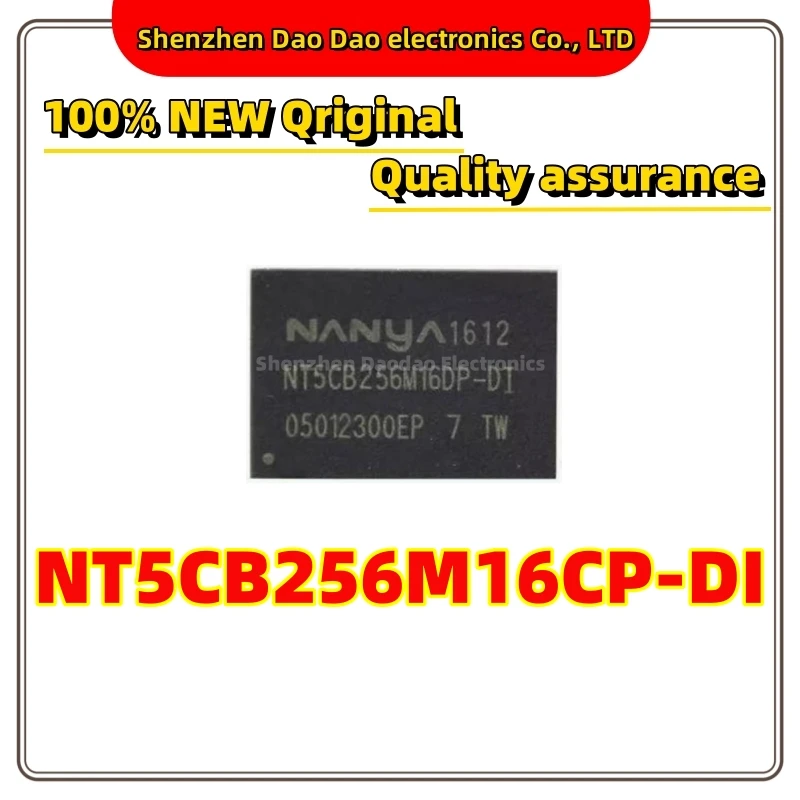 5Pcs NT5CB256M16CP-DI FBGA-96 memory brand new original