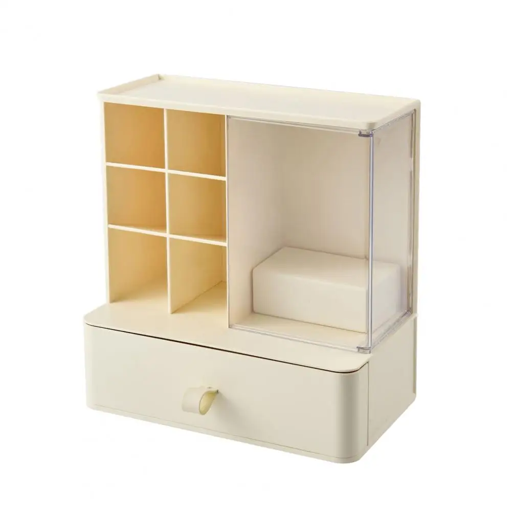 

Multifunctional Storage Container Stationery Organizer Capacity Desktop Organizer with Divided Grid Design for Stationery