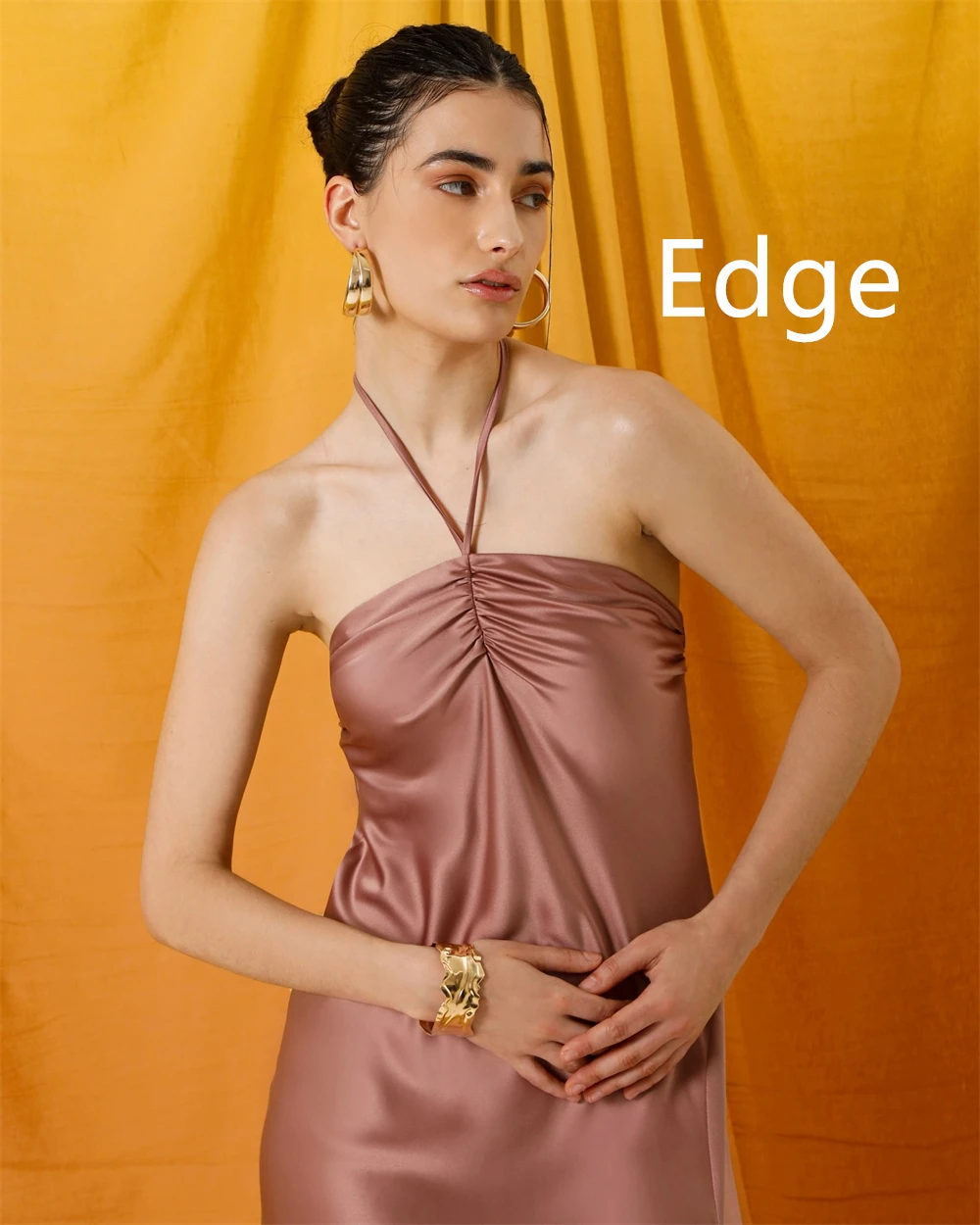 فستان سهرة أنيق مخصص من الساتان رسن رسمي بدون أكمام فستان حفلة موسيقية مزاجه سويب تراين فساتين مناسبة خاصة