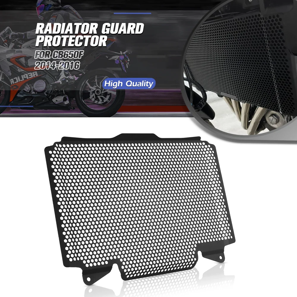 

FOR Honda CB650F CB 650 F 2014-2015-2016 Motorcycle Radiator Grille Guard Cover Fuel Tank Protector Accessories CNC Aluminum