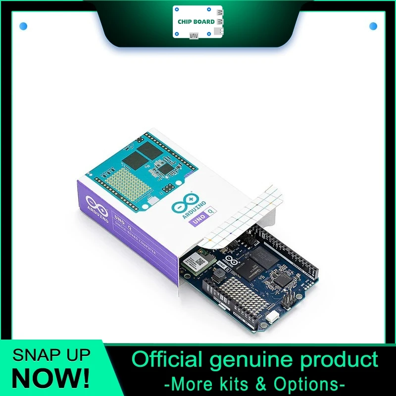 

Высокопроизводительная плата Arduino UNO Q для распознавания объектов, голосового управления движением