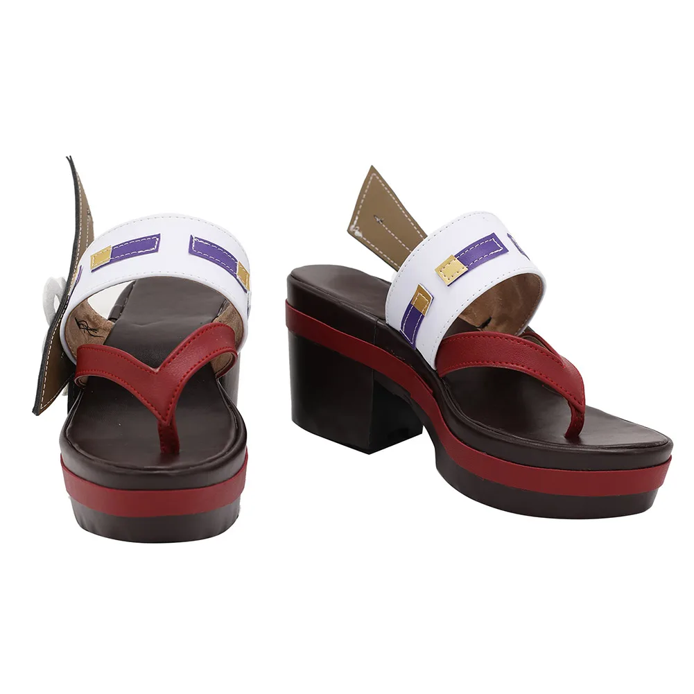 Genshin Cosplay Impact Yae Miko Schoenen Laarzen Halloween Kostuums Accessoire Vrouwelijke Mannelijke Schoenen Op Maat Gemaakt