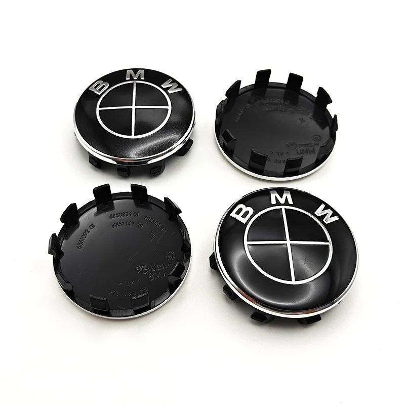 4X BMW Nabendeckel 55MM 36136850834 Radkappepn