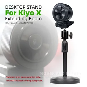 Razer Kiyo x Webcam Desk Standボールヘッドテーブルデスクトッププロカメラマウント拡張ブラケットの交換用卓上ブームホルダー 12ベストセールスrazer kiyo -№6