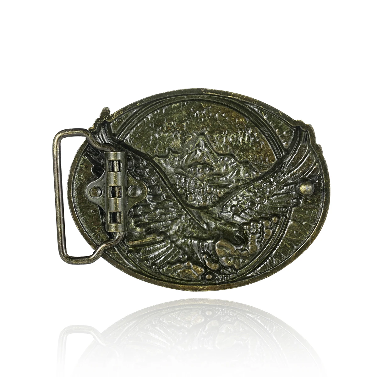 웨스턴 벨트 버클, 초기 빈티지, 카우보이 로데오 실버, 대형 스컬 벨트 버클, 남녀공용