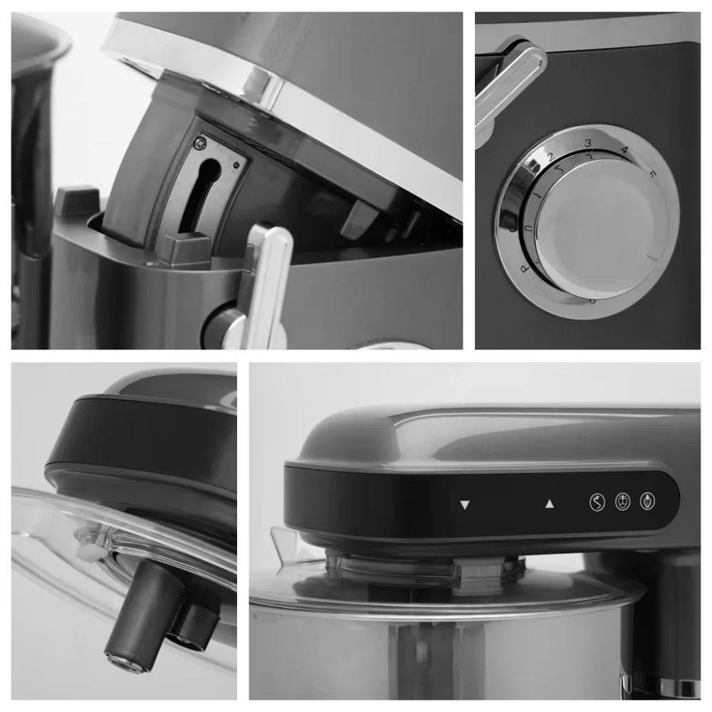 10L 2200W Heavy-Duty Stand Mixer Electric Kitchen Food Dough Cake Mixer For Pastry Bakery Household Use