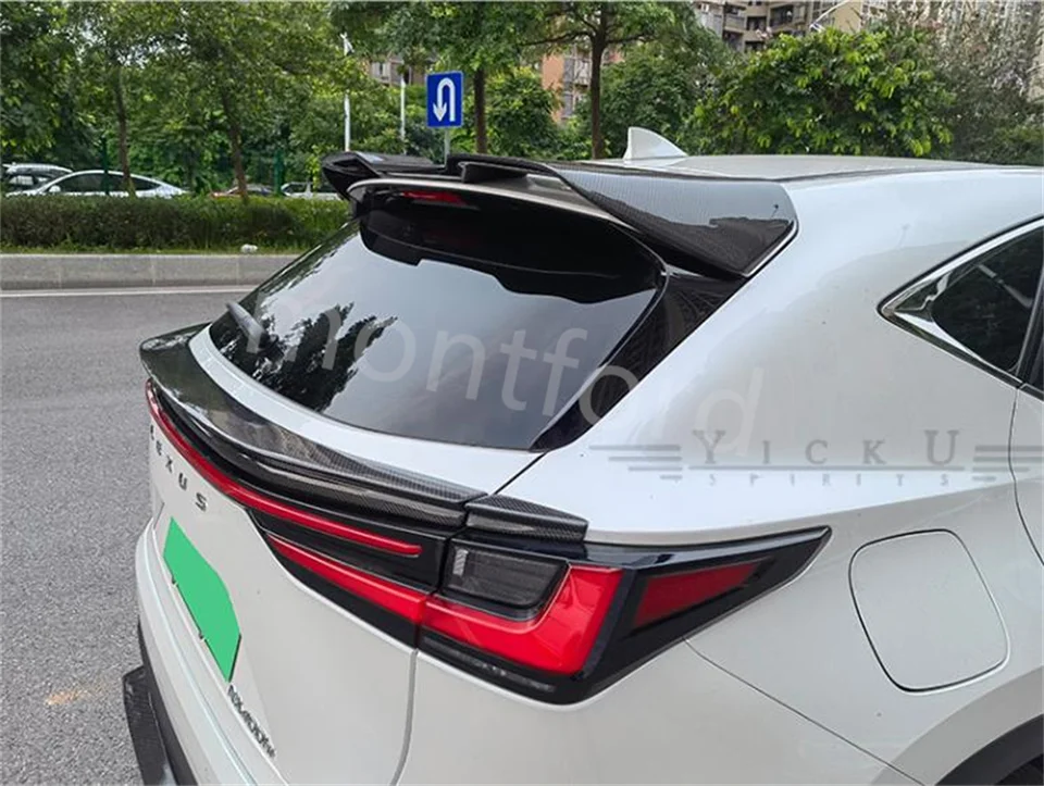 Carbon fiber CAR REAR WING TRUNK LIP SPOILER FOR LEXUS NX NX200