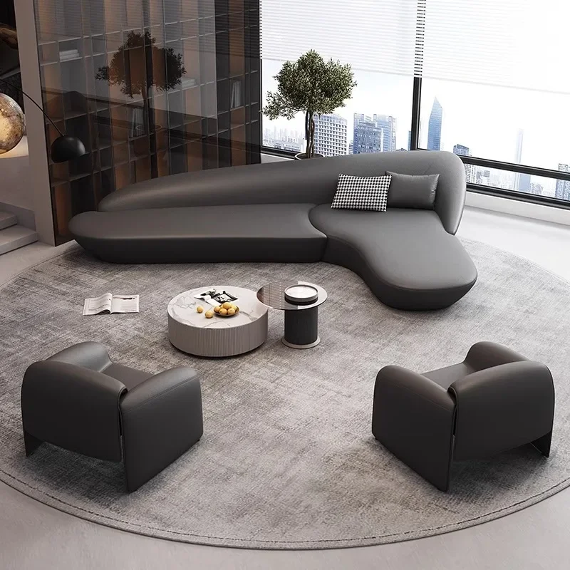 Meeting guests Negotiate Sofa Hotel Lobby Card Seat VIP Club Exhibition Hall Reception Sales Office Sofa Combination