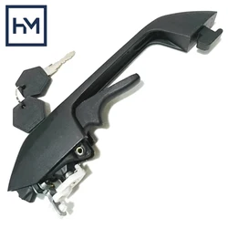 OE: 1306976 296210 356086 Truck Outer Door Handle With 2 Keys For Scania 2 3 Series 93 113 143 (RH)