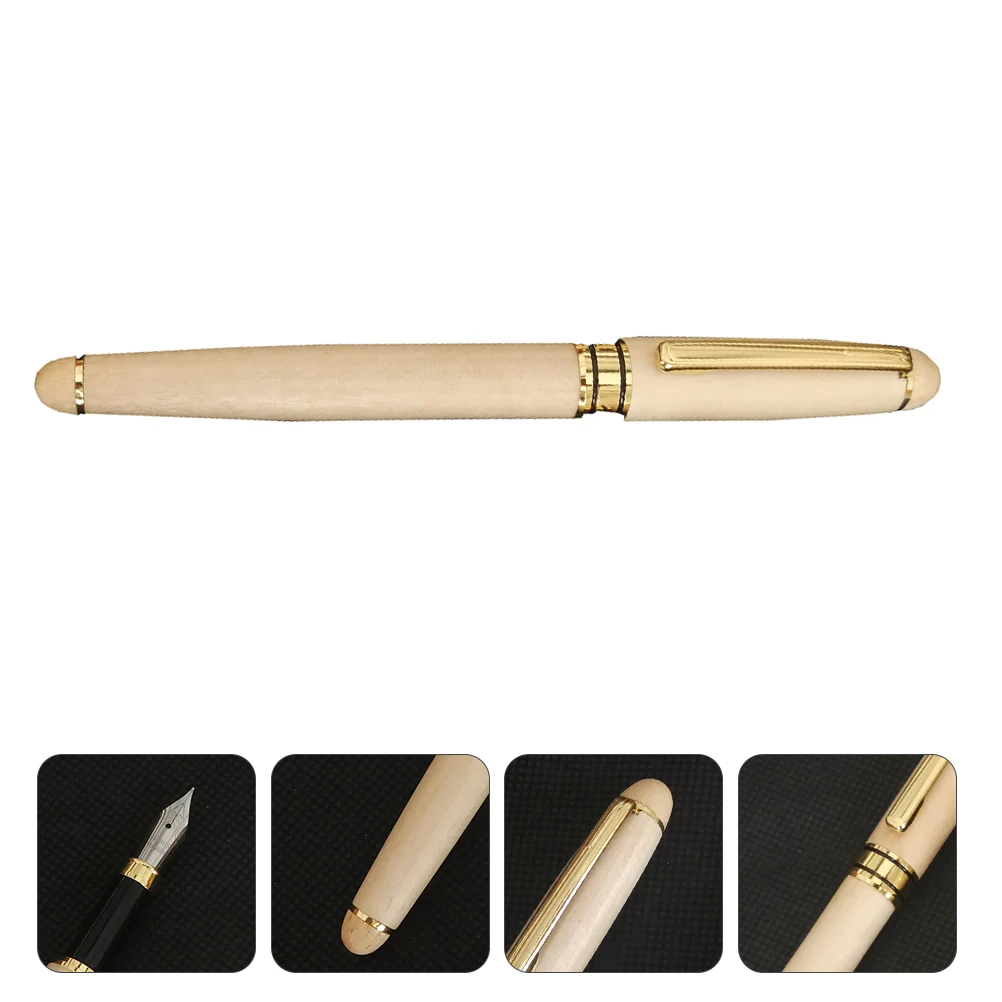

Filling Signature Pen Child Fountain Ink Stationery Wooden Calligraphy Practice