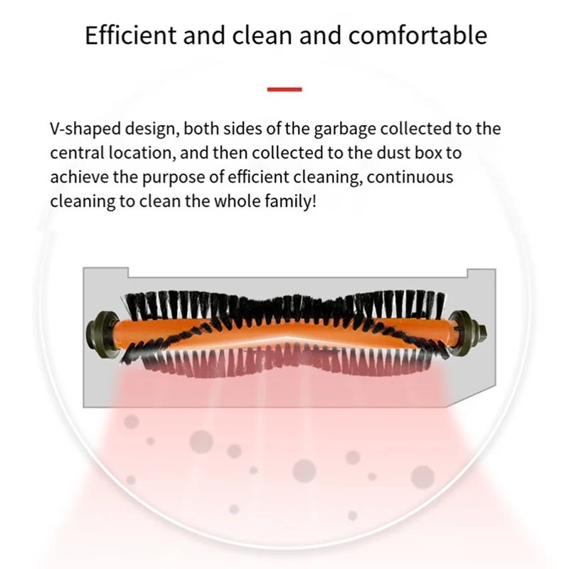 ABGP-1PCS ل Medion MD 19601 فرشاة دوارة التنظيف المنزلي فرشاة رئيسية جهاز آلي لتنظيف الأتربة قطع غيار مكنسة كهربائية