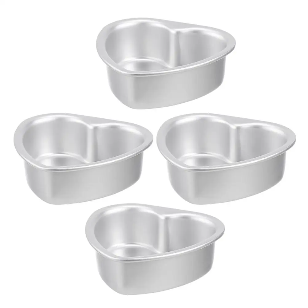 قالب كعكة الخبز على شكل قلب قالب كعك على شكل قلب لعيد الحب بودنغ دونت عموم أداة خبز معدنية قوالب شوكولاتة كب كيك