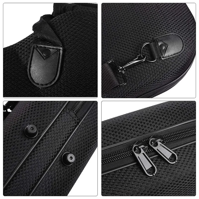 Water-Resistant Oxford Fabric Alto Saxophone Big Bag Box Sax Soft Case With Adjustable Shoulder Strap,Black