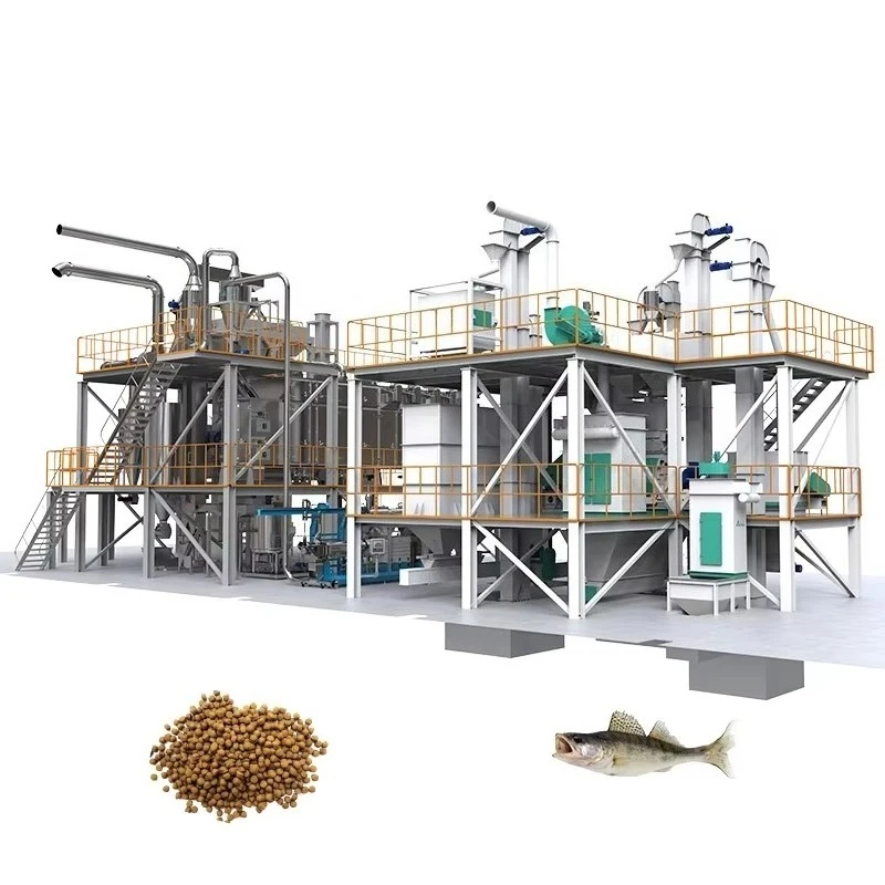 Automatic Aquatic Feed Extruder Machine