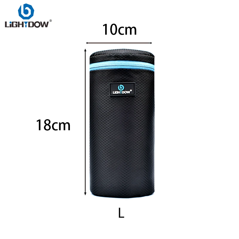 Lightdow cameralenstas Polyester etui Draagbare draagbare lenstas voor Canon Nikon Sony Pentax Fujifilm DSLR cameralenzen