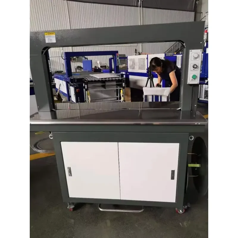 Automatic Carton Binding Box PP Strapping Machine for Packaging Sealing Tool