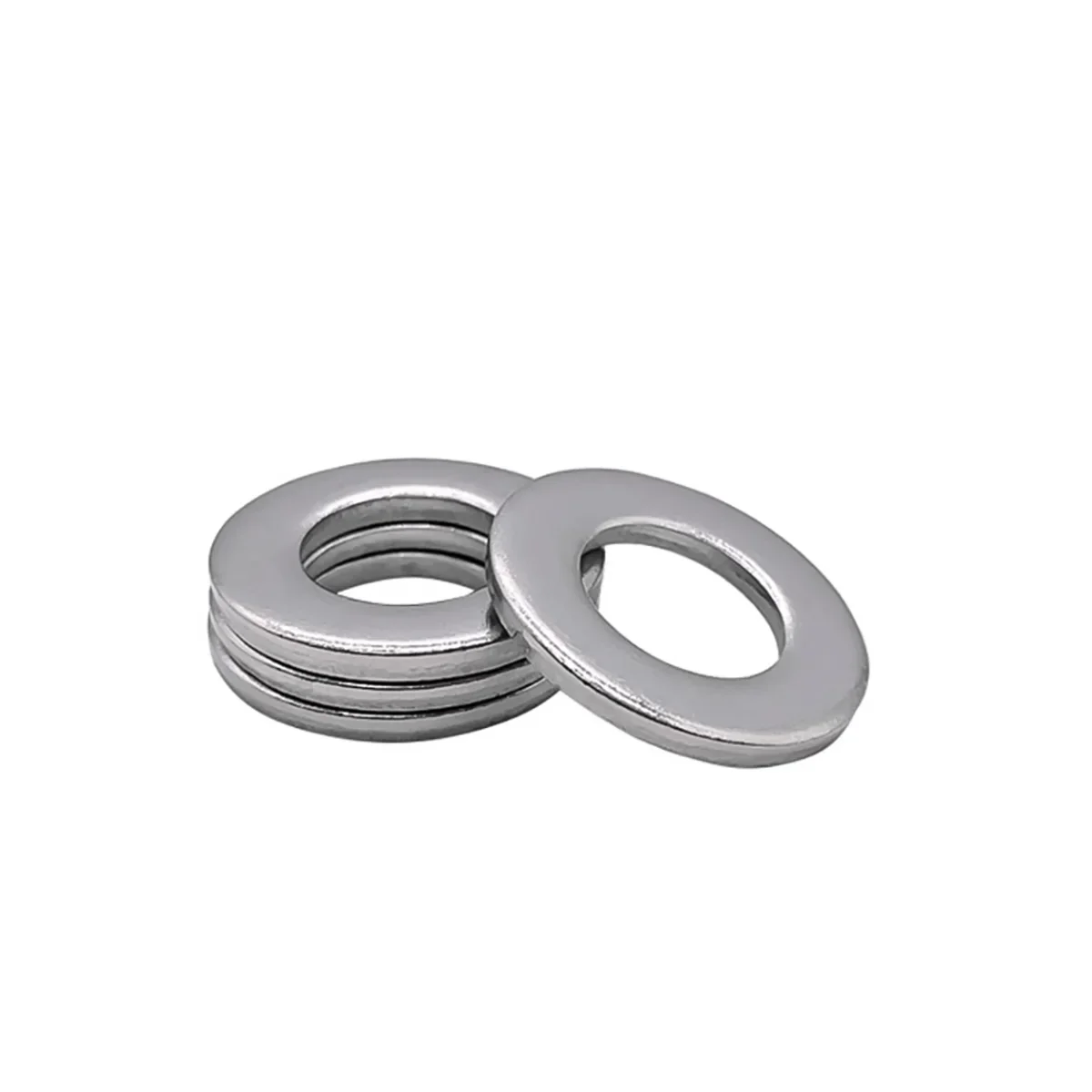 304 Stainless Steel Thickened Flat Gasket Ultra-Thin Screw Metal Meson Washer M3M4M5M6M8M10M12