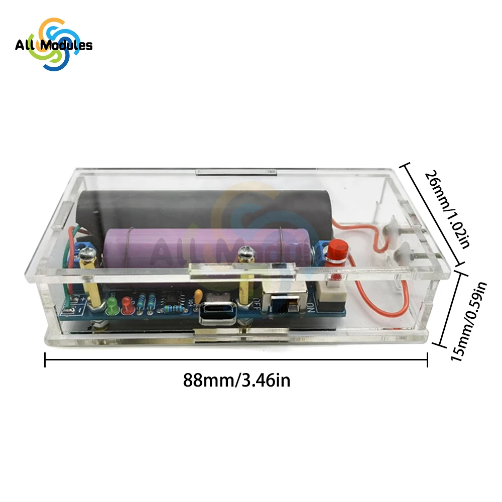 Generator wysokiego napięcia DC 3.6v-6v do 1000KV zwiększenie moduł zasilania Generator wysokiego napięcia zestaw do samodzielnego montażu