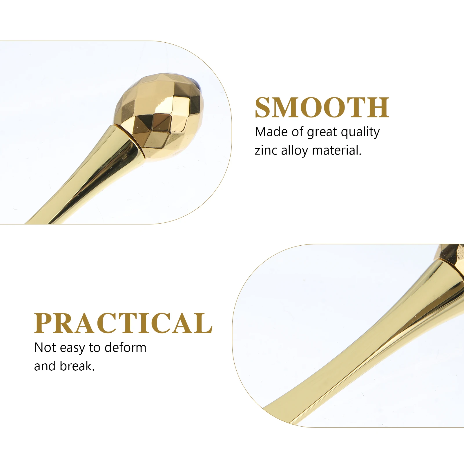 

1pc Stick Zinc Alloy Skincare Tool Eye Cream Spoon Anti-Fatigue Smooth Skin Eye Cream Spoon Facial Beauty Gift