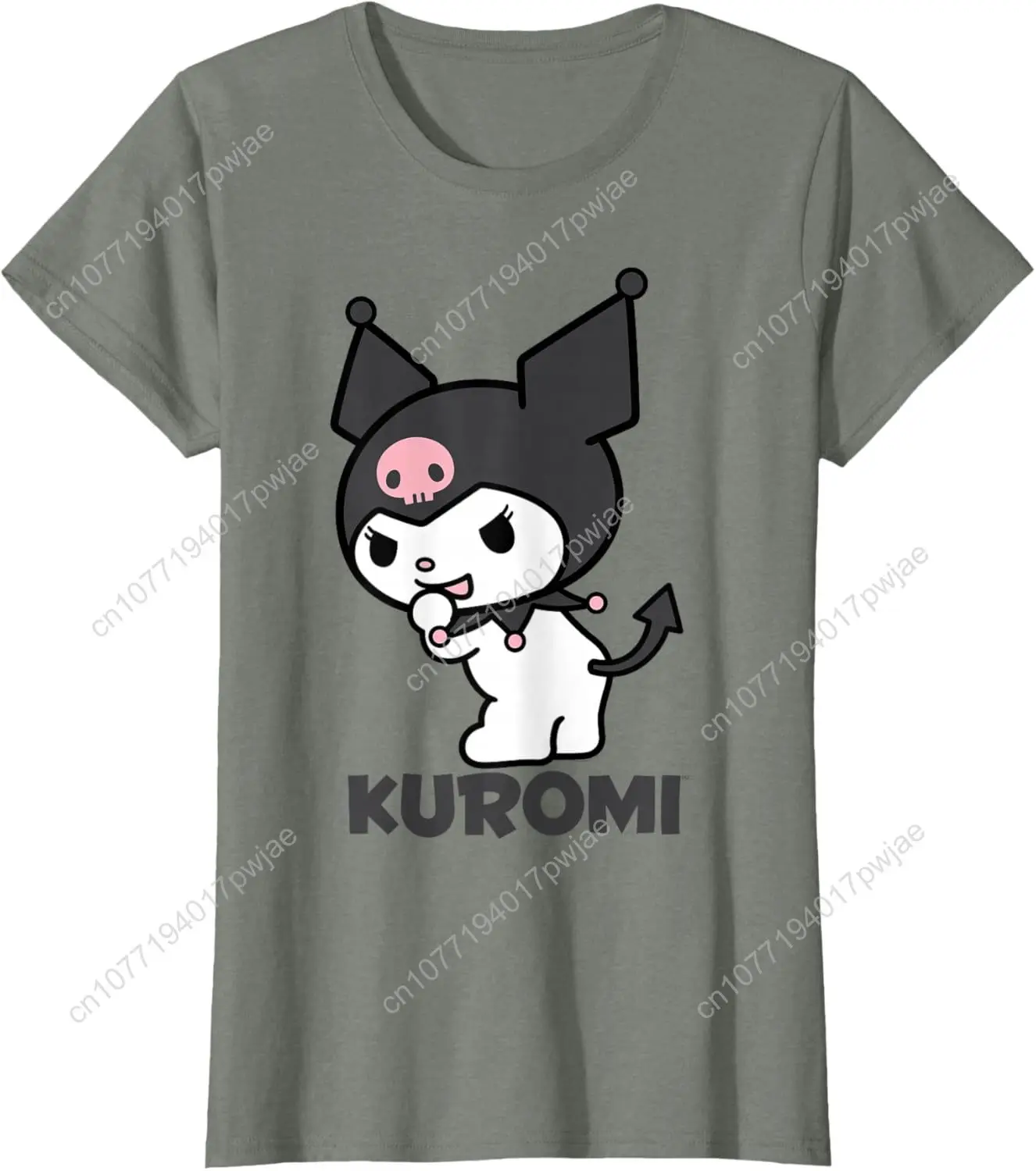 

Sanrio Kuromi Backside Logo Tee Shirt T-Shirt