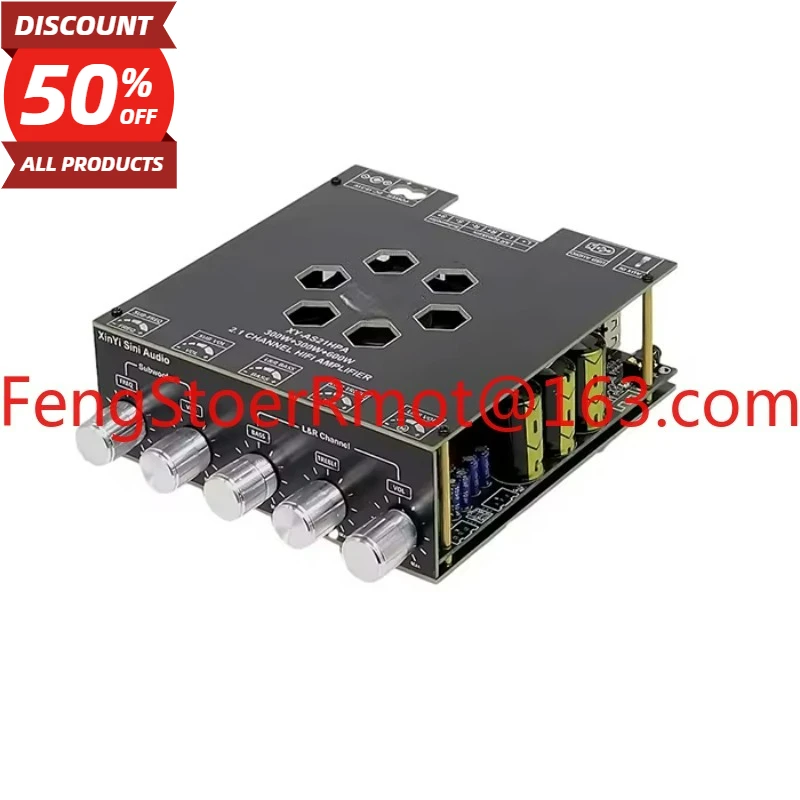 

AS21HPA High Power Digital Audio Amplifier Board 2.1 Channel Subwoofer 300W * 2 + 600W TPA3255 Speaker Board