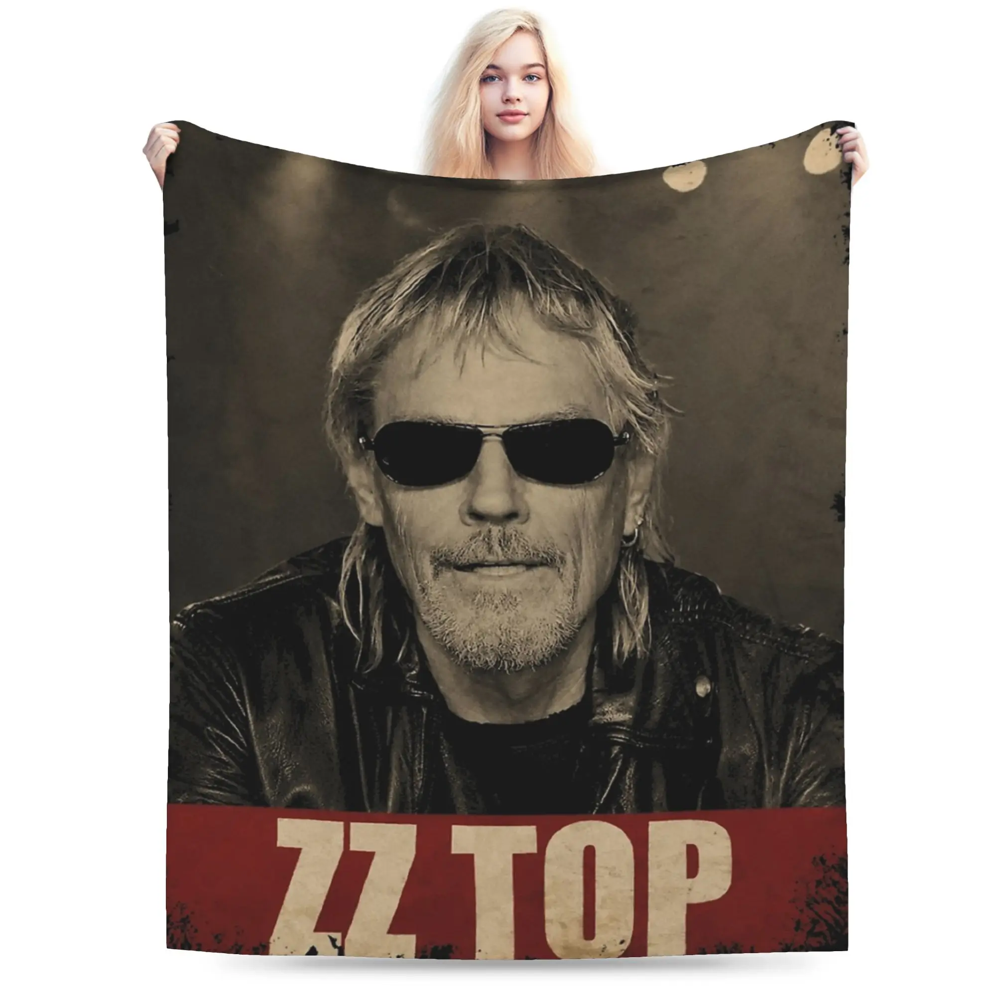 Super Soft RIP Frank Beard Throw Blanket Premium Fleece Flannel Lightweight  Bed Blanket Warm Plush Blankets All Season Use