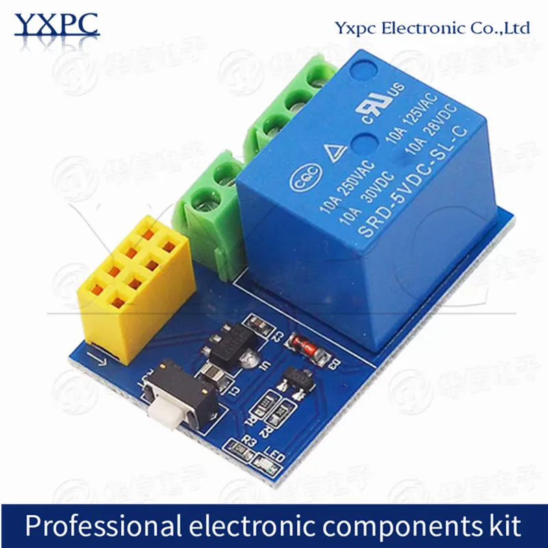 ESP8266 ESP-01S WiFi Relay Module Smart Socket Wireless Remote Control Home Automation Relay Module