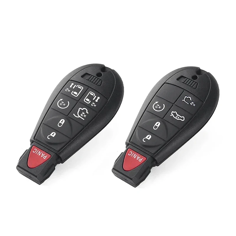 

5/6 Buttons Remote Car Key Shell Fob Case for Chrysler Town & Country Dodge Caravan Journey Replacement Car Accessories