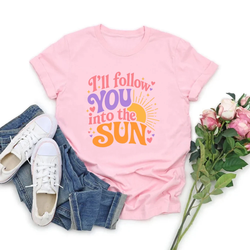 I'll Follow You Into The Sun Tee K-Pop Concert Shirt Unisex Short Sleeve Graphic T Shirts Kpop Tour T-Shirt KPop Fan Gift - view 5