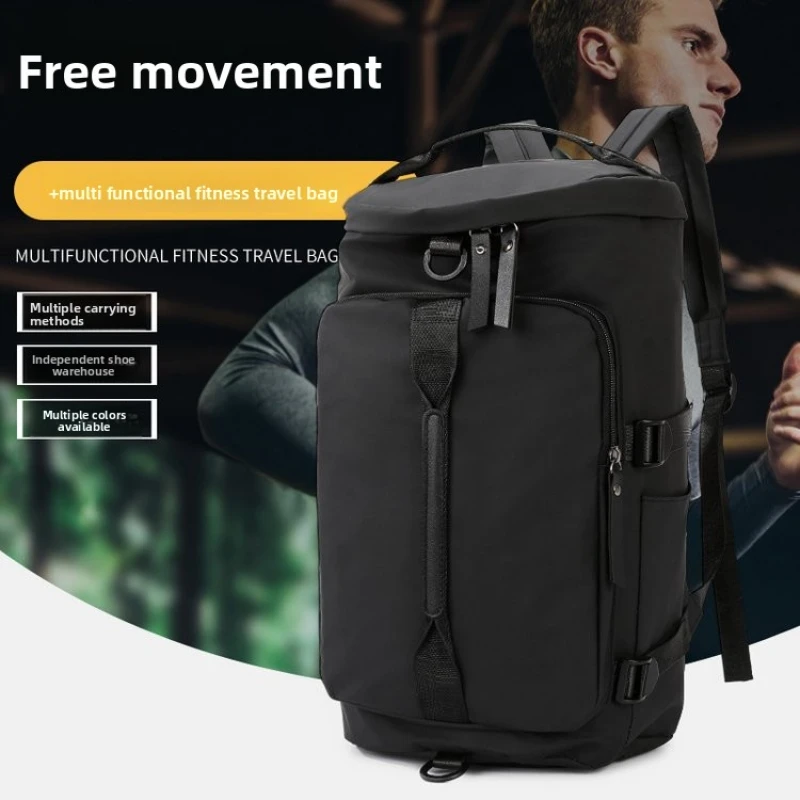 

Multifunction Travel Backpack For Men Large Capacity Two-use Office Working Laptop Bag Ergonomics College Student Hiking Bagpack