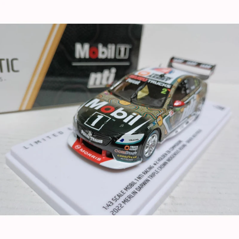 

Аутентичные масштабы 1/43 Mobil 1 Nti Holden ZB 2022, модель гоночного автомобиля, классический сувенир для взрослых, подарок, статический дисплей