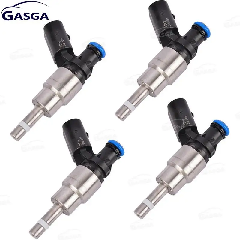 0261500020 For Audi A3 TT A4 Quattro 2.0L I4 Turbo 4pcs Fuel Injectors Auto Engine Parts For VW EOS Golf Jetta Passat 06F906036A