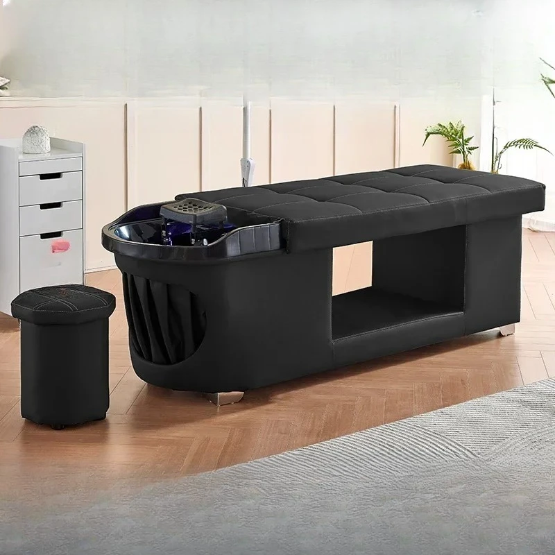 

Thai Lying Water Circulation Lounge Shampoo Chairs Shower Head Spa Luxury Shampoo Chairs Pillow Comfort Shampouineuse Furniture