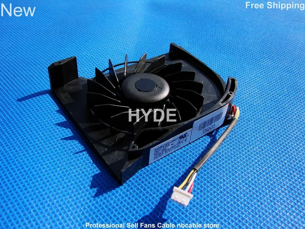 جديد الأصلي وحدة المعالجة المركزية مروحة ل HP DV6000 DV6500 DV6600 DV6700 DV6800 وحدة المعالجة المركزية مروحة التبريد FORCECON DFS531205M30T F6D1-CCW