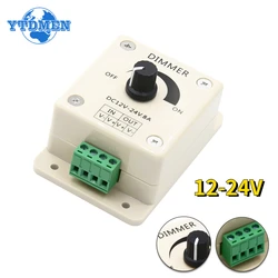 Voltage Regulator DC-DC Voltage Stabilizer 8A Power Supply Adjustable Speed Controller LED Dimmer DC 12-24V