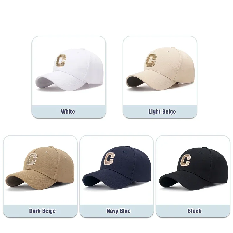 Baseball cap Featuring A Gold-Thread Embroidered 