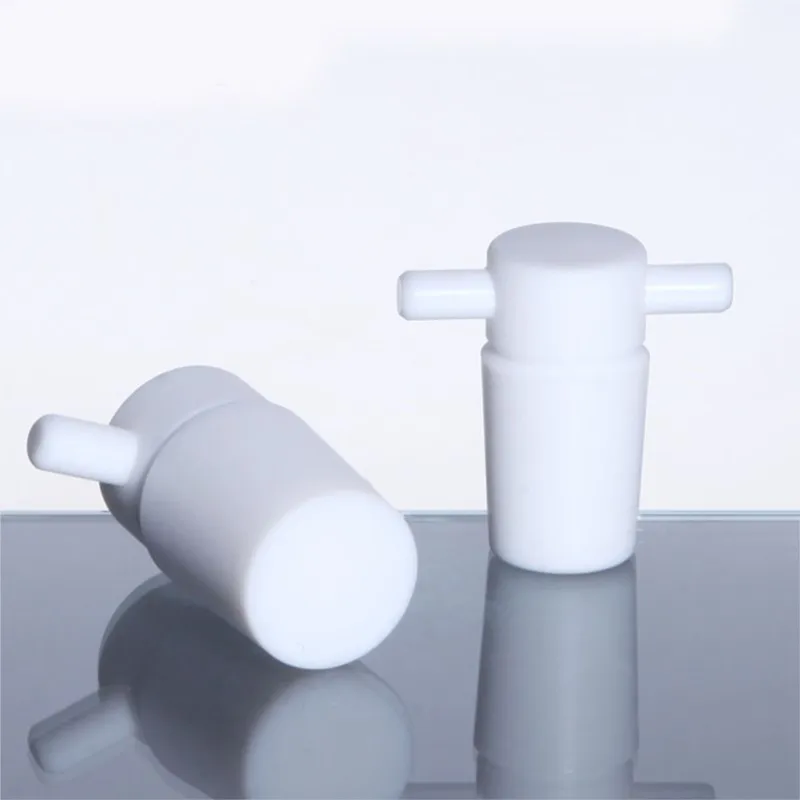 1pcs Lab 8/10/12/14/16/19/24/29/34/40# sealing plug  solid stopper with handle for school experiment