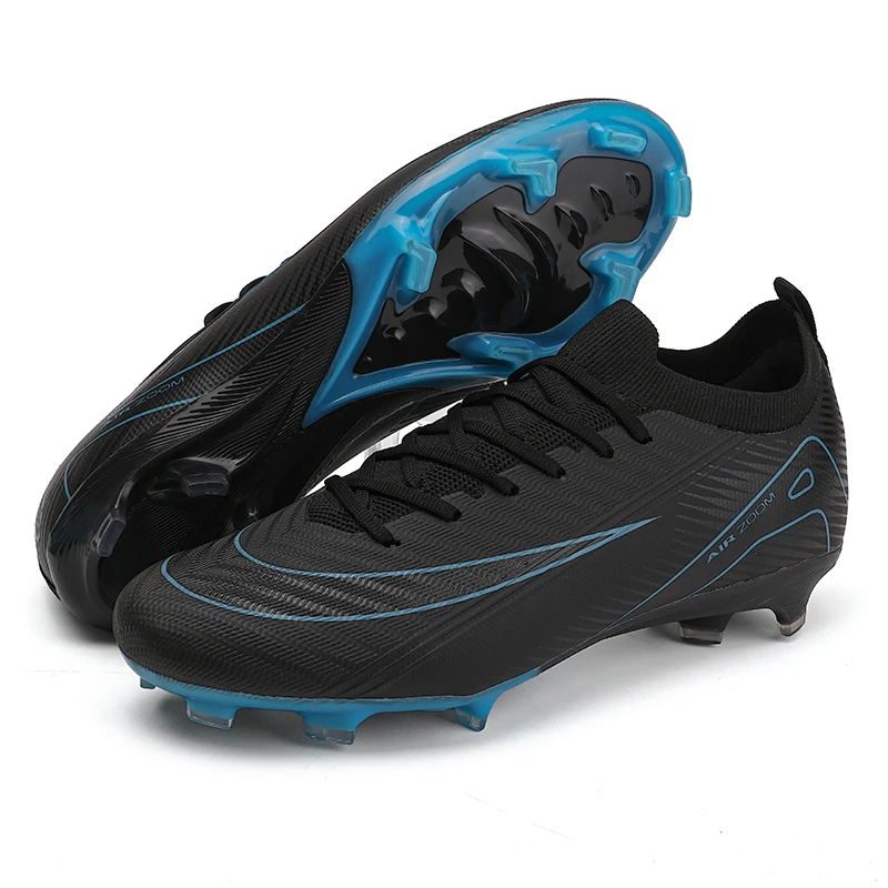 

Professional Original Men Football Field Boots Cleats Training Society Cleats Fast Soccer Shoes Outdoor Sneaker Seamless