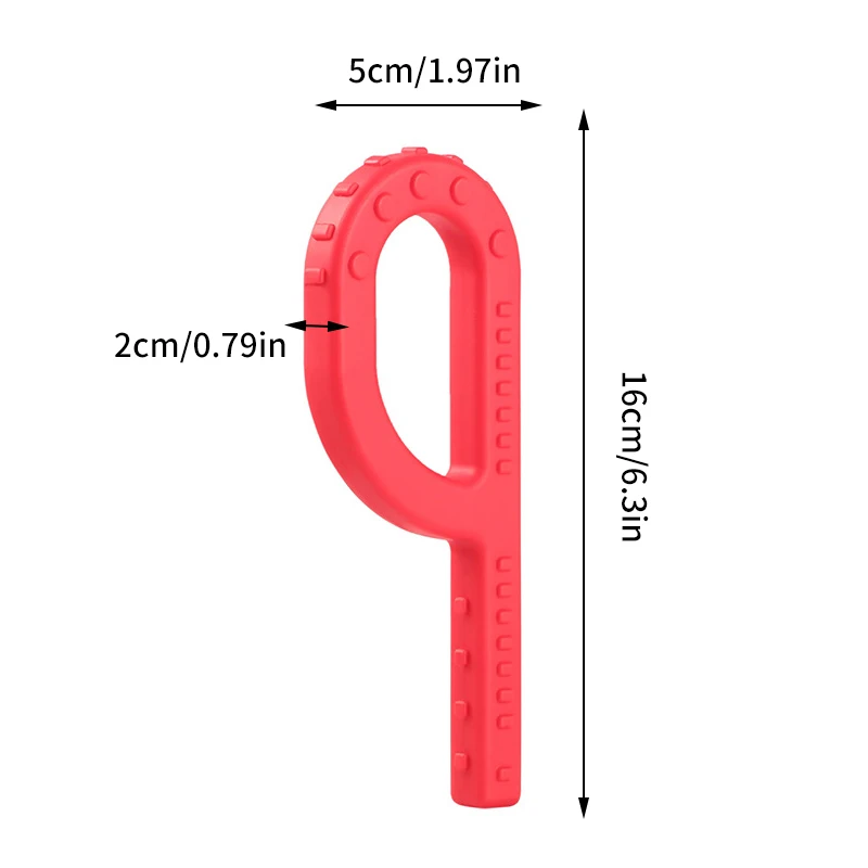 أنبوب مضغ للأطفال أدوات التحدث ، مساعدة مدلك الأسنان ، التوحد الحسي ، الكلام ، الفم ، تدريب إعادة تأهيل العضلات ، مساعدة الكلام