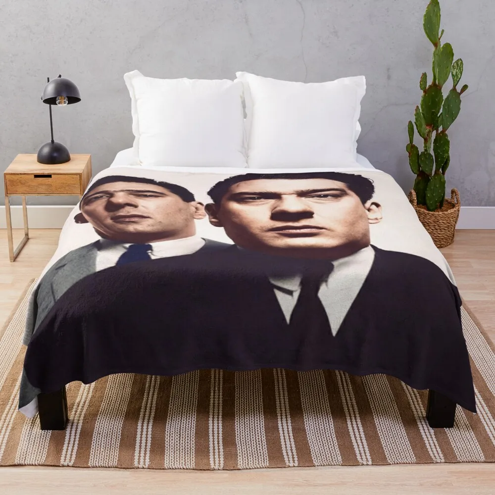 The Kray Twins Throw Blanket Shaggy Blanket