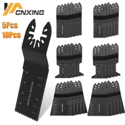 Universal Saw Blade Set para cortar madeira, plástico, oscilante, Multi-função, DIY Acessórios Ferramenta, 34mm, 5 pcs, 10pcs