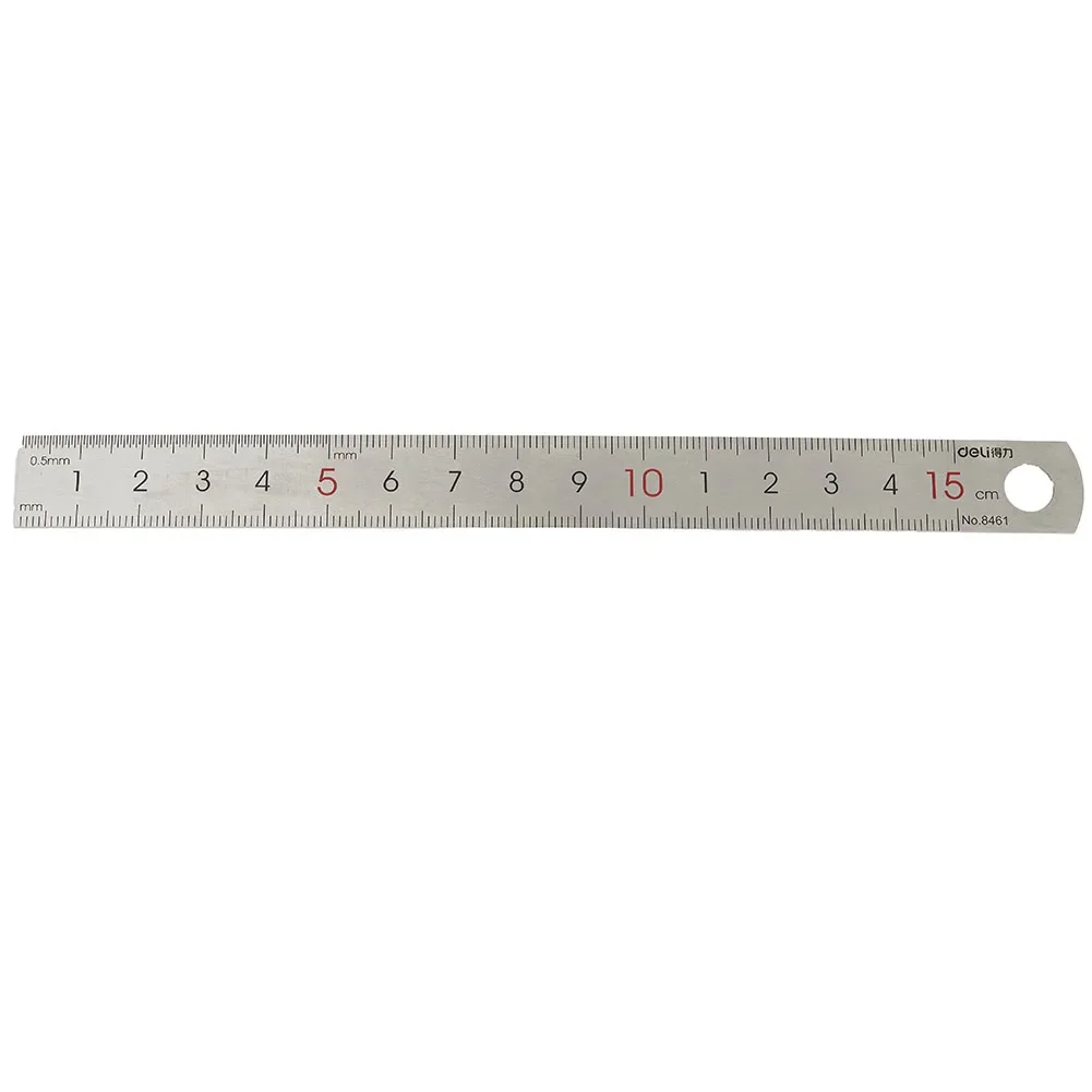 New Practical Quality Ruler 16x1.2cm 2 In1 6.29x0.47 Inch Depth Ruler Gap Hole Inspection Lightweight Measurement image 4