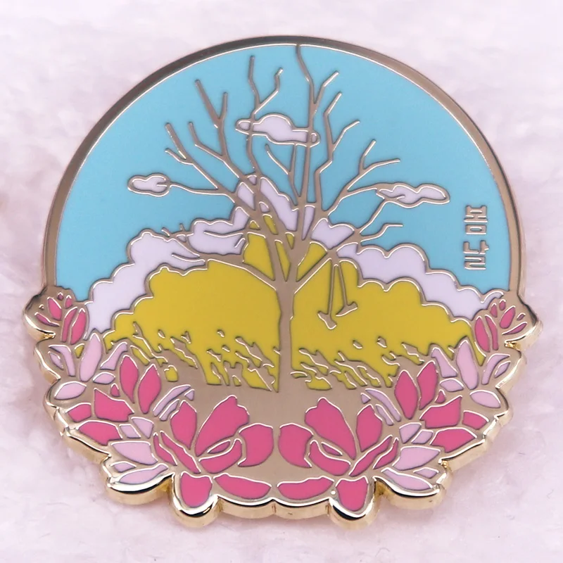 Banda de chico de Corea del Sur, Canción de música mv, álbum, broche artístico, insignia, Pin de esmalte, joyería, mochila, decoración