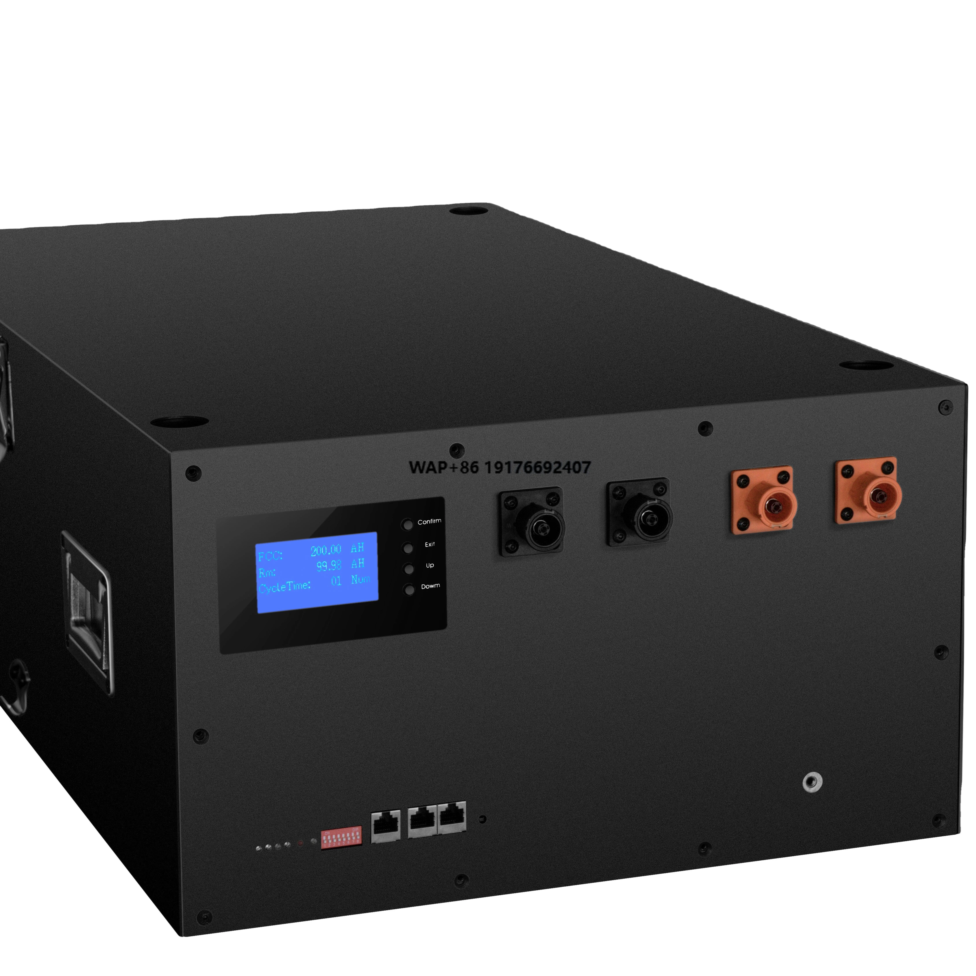DIY Kit for Unit Mason 280 51.2/48V Box Stack Type Case 200A BMS Lithium Ion Batteries Pack 280Ah 302Ah 304Ah CANBUS 15KW