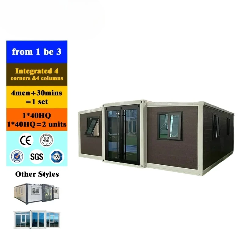 Prefab Luxury House Prefabricated Shipping Container Homes Office Container House Prefab Modern House
