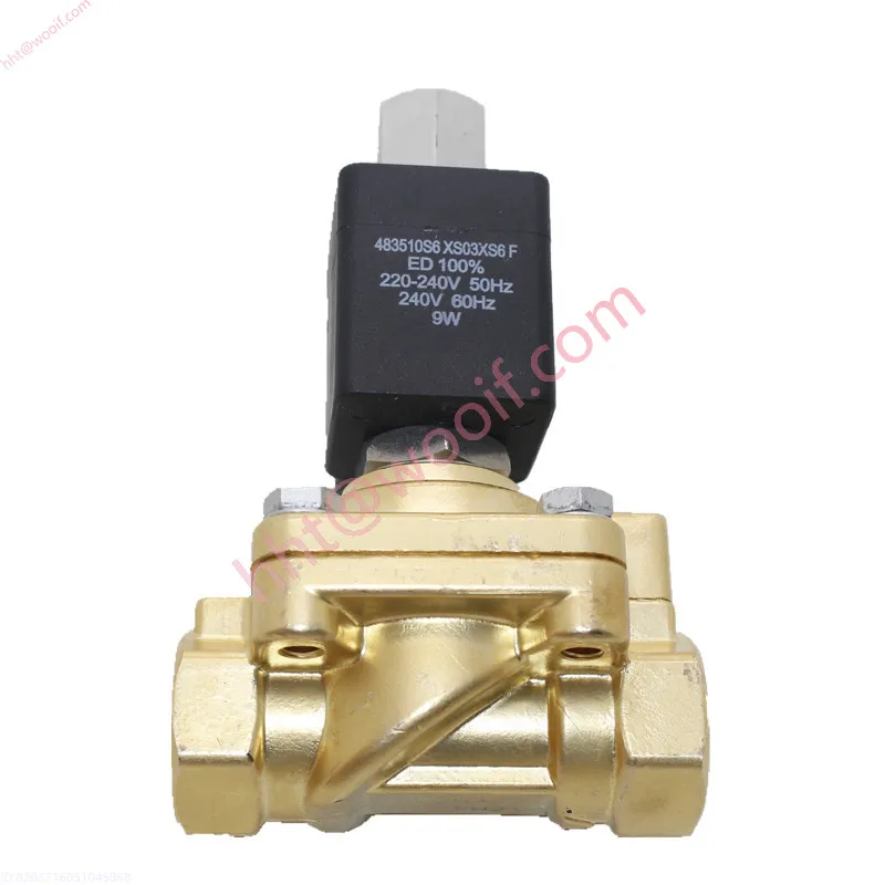 322H75 Marine Air Compressor Unloading Solenoid Valve - 40BAR Normally Open Type (DZF-14 Compatible Replacement)