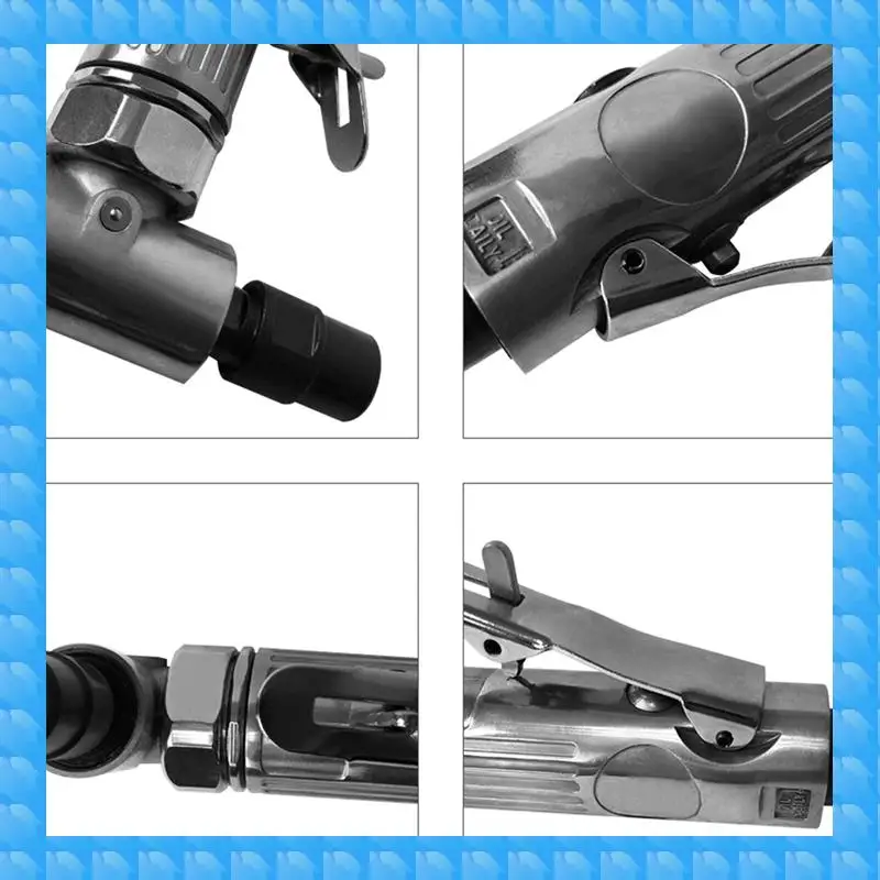ETRT 2X 1/4 Inch Air Angle Die Grinder 90 Degree Pneumatic Grinding Machine Cut Off Polisher Mill Engraving Tools Set
